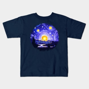 Starry Night Kids T-Shirt